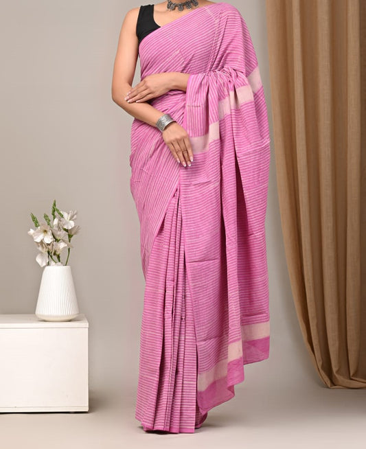 Pink Blush Saree