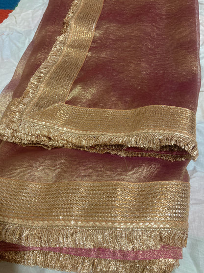 Banarasi Crush Tissue Saree