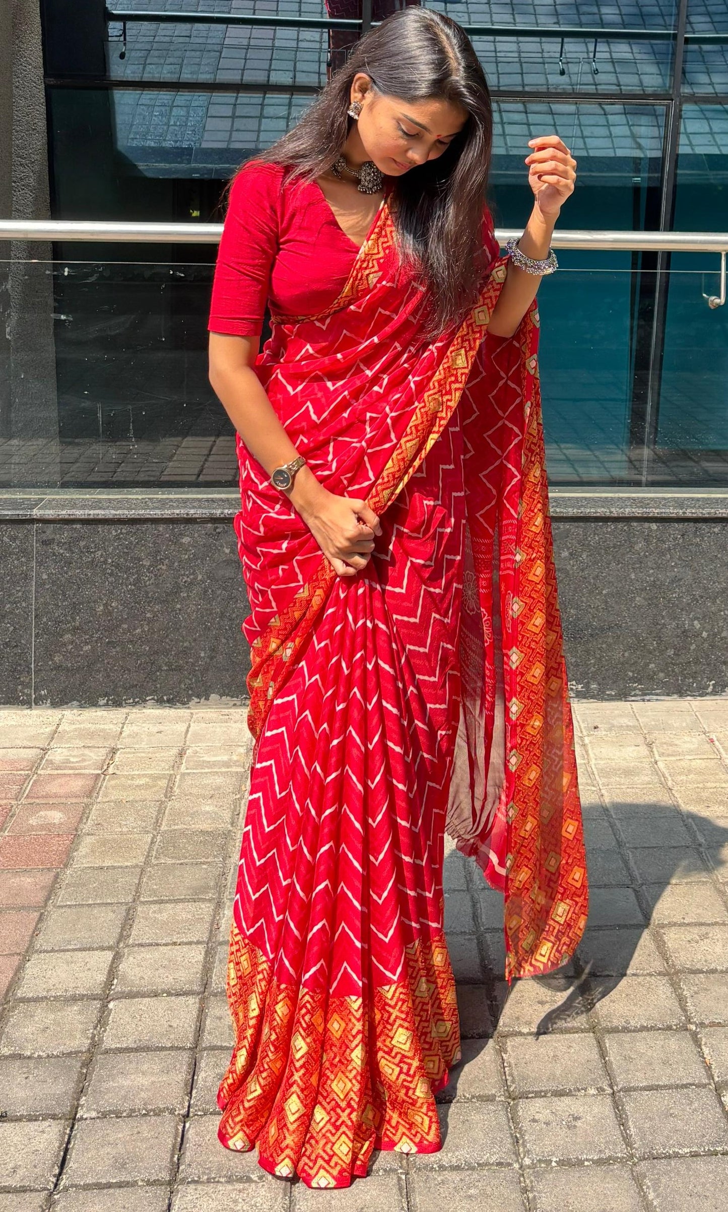 Laal Ishq - Lehariya Saree